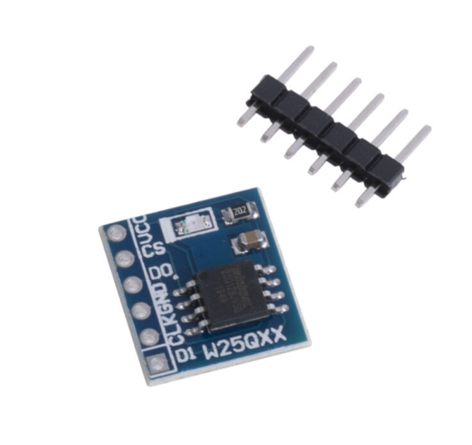 Модуль хранения данных W25Q64, SPI FLASH высокой емкости, 64 Мбит, 2.7~3.6В - изображение 2