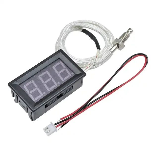 Термометр XH-B310 с LED дисплеем, -30~800°C, 12В, зеленый - изображение 5