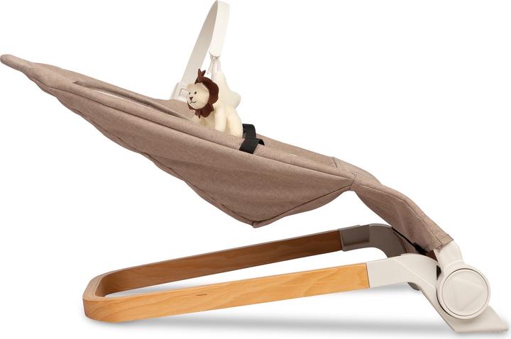 Leżaczek dziecięcy Caretero Pine Brown TERO-80612 (5908310397887) - obraz 4