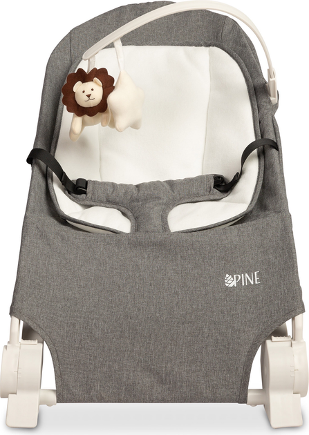 Leżaczek dziecięcy Caretero Pine Grey TERO-80611 (5908310397870) - obraz 6