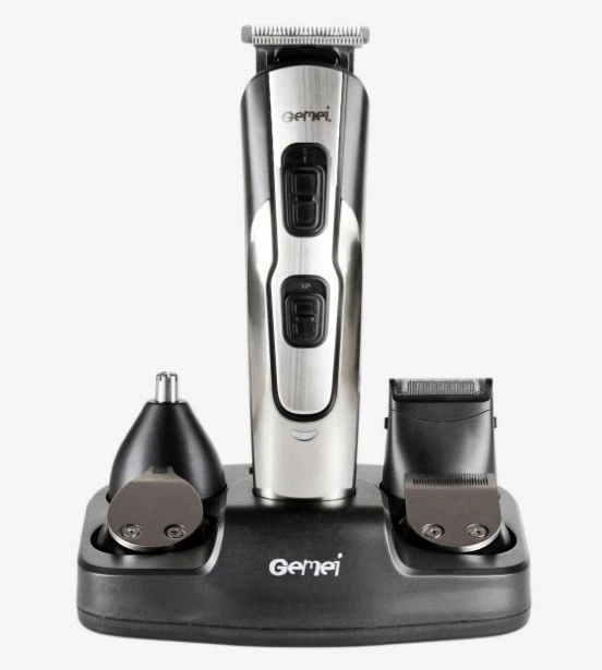 Універсальний триммер Gemei GM-592 10в1 професійна машинка для стрижки волосся бороди вух носа - Фото 1 Універсальний триммер Gemei GM-592 10в1 професійна машинка для стрижки волосся бороди вух носа - зображення 1