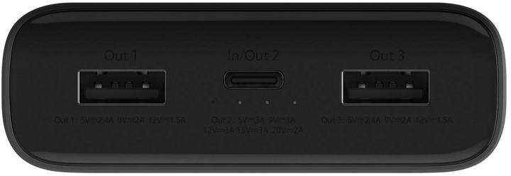 УМБ Xiaomi Mi Power Bank 3 Pro 20000 mAh 45W Black (VXN4245CN) - зображення 5