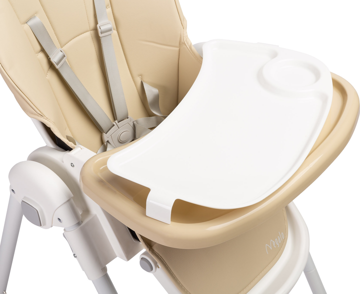 Krzesełko do karmienia Caretero Megalo Beige TERO-7712 (5908310398181) - obraz 10