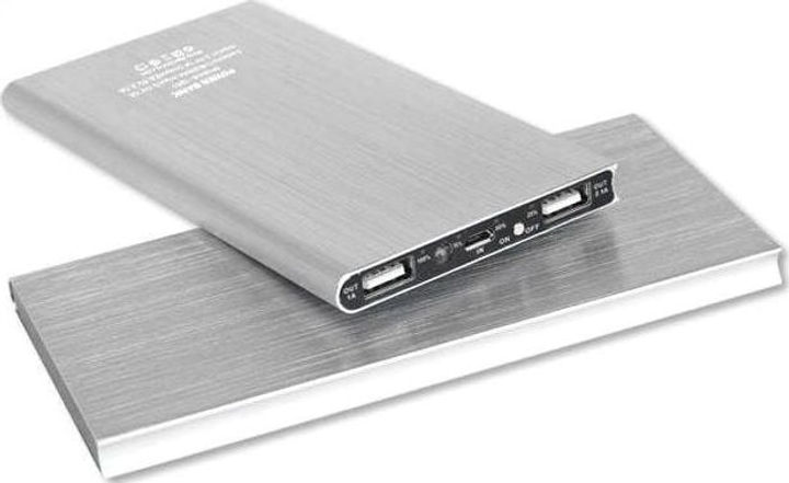Powerbank HiTech US13B 20000 mAh 10W Silver (5907621811570) - obraz 2