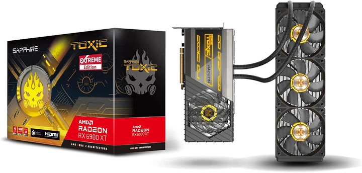 Відеокарта Sapphire Radeon RX 6900 XT TOXIC Limited Edition 16GB GDDR6 (11308-06-20G) Б/в - изображение 2