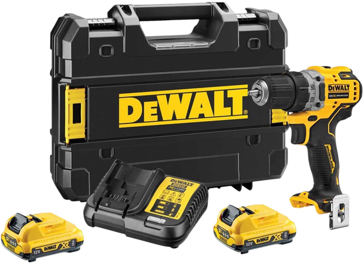 Акумуляторний дриль-шурупокрут DeWalt DCD701D2-QW (5035048709832) - зображення 1
