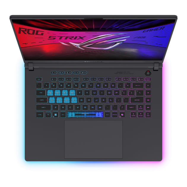 Ноутбук ASUS ROG Strix G16 G615JMR 16" IPS 1920x1200 165 Гц / Intel Core i7-14650HX 5,2 ГГц / NVIDIA GeForce RTX 5060 8 ГБ / RAM 64 ГБ DDR5 / SSD 2 ТБ / Windows 11 Pro (G615JMR-AS74) CUSTOM: 64GB RAM; 2TB SSD; Windows 11 Pro - зображення 6