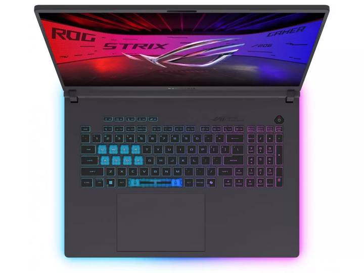 Ноутбук ASUS ROG Strix G18 G815LP CUSTOM: 2TB SSD 18" IPS 2560x1600 240 Гц / Intel Core Ultra 9 275HX / NVIDIA GeForce RTX 5070 / RAM 32 ГБ / DDR5 / 2 ТБ / Windows 11 Home / 3.2 кг (G815LP-IS96) - зображення 4