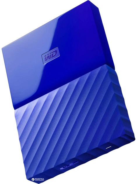 Жесткий диск Western Digital My Passport 2TB WDBS4B0020BBL-WESN 2.5" USB 3.0 External Blue - изображение 4