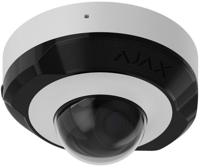 IP-Камера Ajax дротова DomeCam Mini, 5мп, 2.8мм, Poe, True WDR, IP 65, ІЧ 30м, аудіо, кут огляду 100° до 110°, міні купольна, біла (000039319) - зображення 3