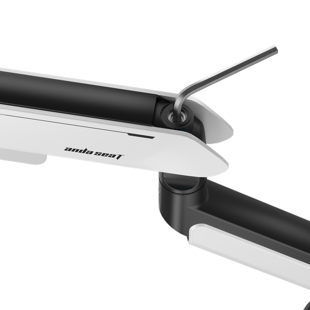 Настільне кріплення для монітора Anda Seat Stealth PRO II 17’’-42’’ White (AD-W-A9-1S-BW) - изображение 4