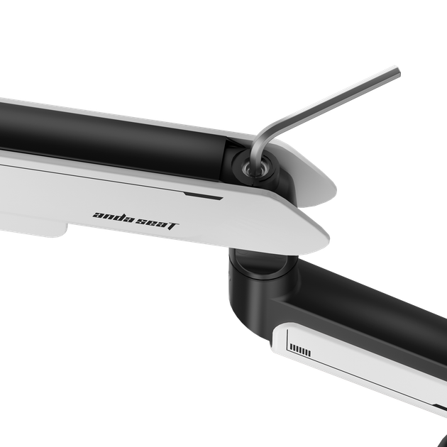 Кронштейн для монитора Anda Seat Stealth Pro II RGB 17''-42'' White - Фото 4 Кронштейн для монитора Anda Seat Stealth Pro II RGB 17''-42'' White - изображение 4