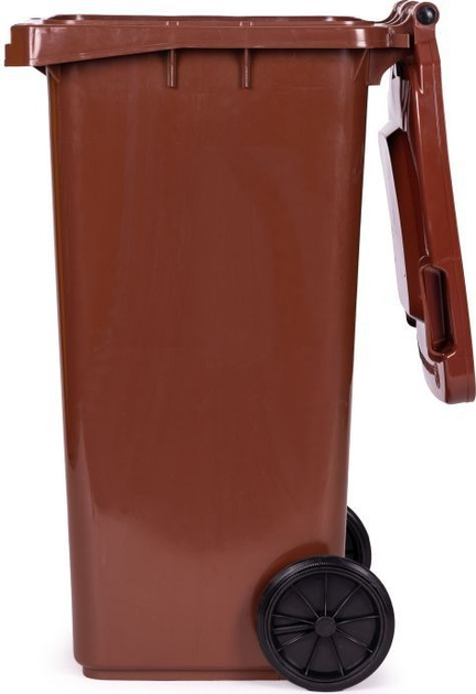 Контейнер для органічних відходів ModernHome by Multistore MO-120G-2-K 120 л Коричневий (5905817010189) - зображення 3