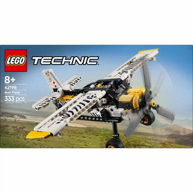 Конструктор Lego Technic Дитячий Буш-літак (42198) - Фото 1 Конструктор Lego Technic Дитячий Буш-літак (42198) - изображение 1