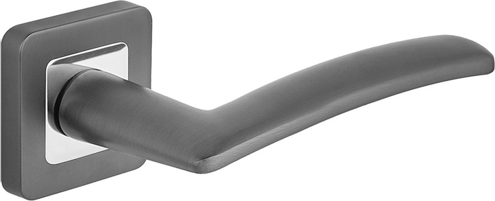 Дверна ручка Metal-Bud Linea Графітова (5901643187132) - зображення 1