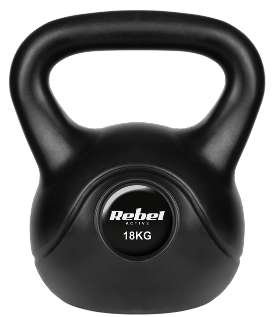 Гиря Rebel Active RBA-2319 бітумна 18 кг (5901890111515) - зображення 1