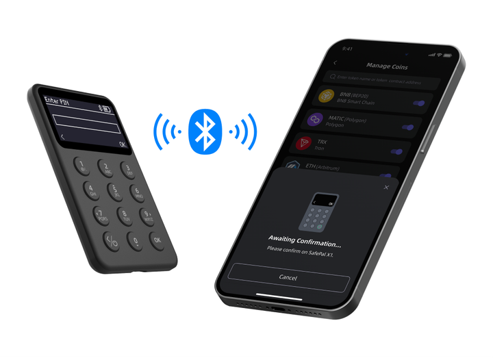 Апаратний криптогаманець SafePal X1 EAL6+ 2026 Чорний (X1PROEAL6) - изображение 4
