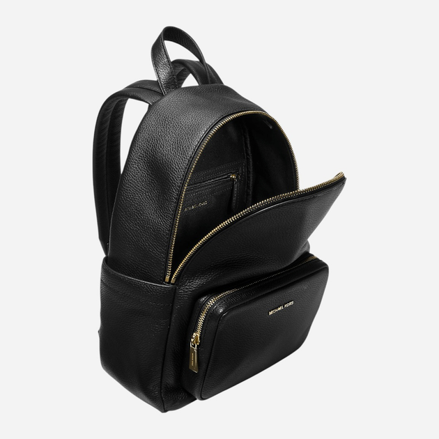 Рюкзак жіночий з натуральної шкіри 9 л вміщує формат А4 Michael Kors Tanner Md Backpack 30T5GTNB2L 001 Чорний (800070349102) - зображення 3