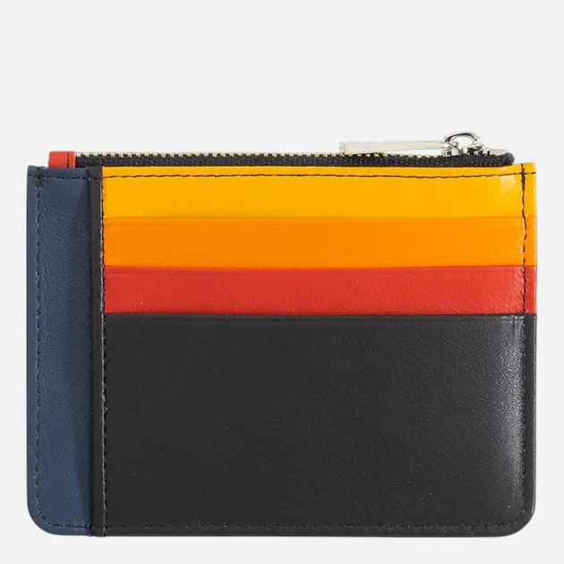 Etui na karty skórzane Dudubags 534-438-01 Czarne - obraz 2