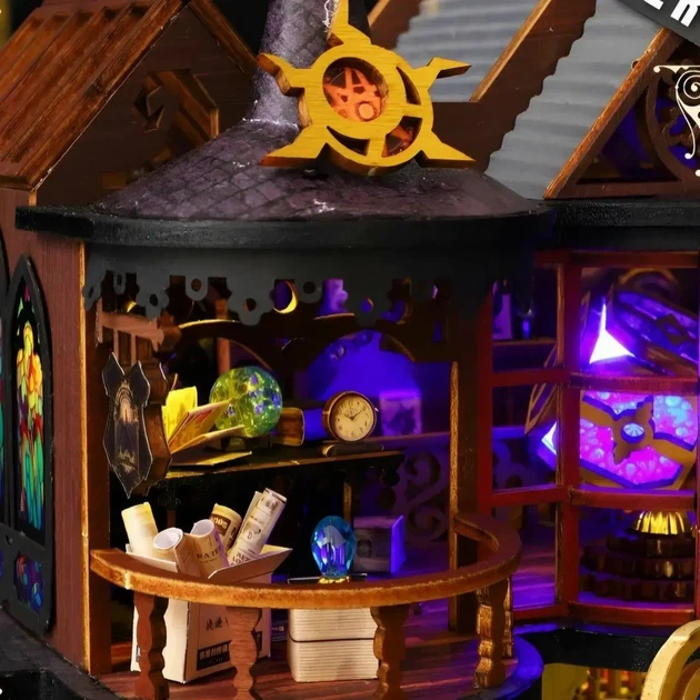 Конструктор Румбокс 3D DIY Дом сокровищ 24х18х22 см - изображение 3