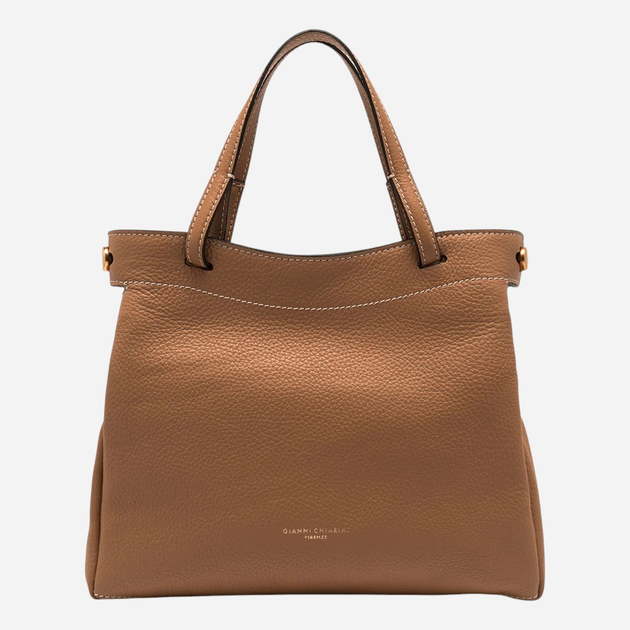 Torba damska skórzana Gianni Chiarini BS-11290-GRN-1117 Brązowa - obraz 1