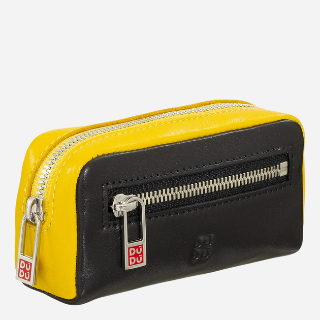 Etui na klucze skórzane Dudubags 534-574-01 Czarne - obraz 3