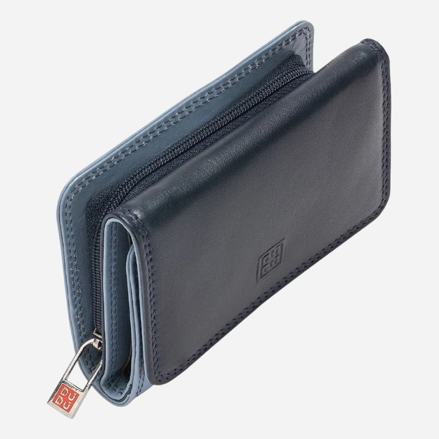 Portfel damski skórzany Dudubags 534-1260-07 Niebieski - obraz 2