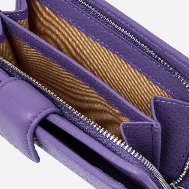 Гаманець жіночий шкіряний для карток Gianni Chiarini PF-WBW13757-GRN-13856 Фіолетовий (800070349385) - зображення 4