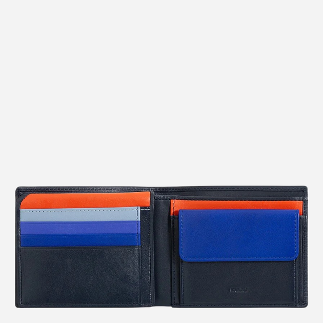 Portfel męski skórzany Dudubags 534-473-07 Niebieski - obraz 2