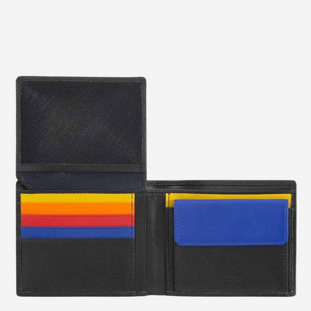 Portfel męski skórzany Dudubags 534-473-01 Czarny - obraz 3