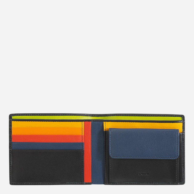 Portfel męski skórzany Dudubags 534-900-01 Czarny - obraz 2