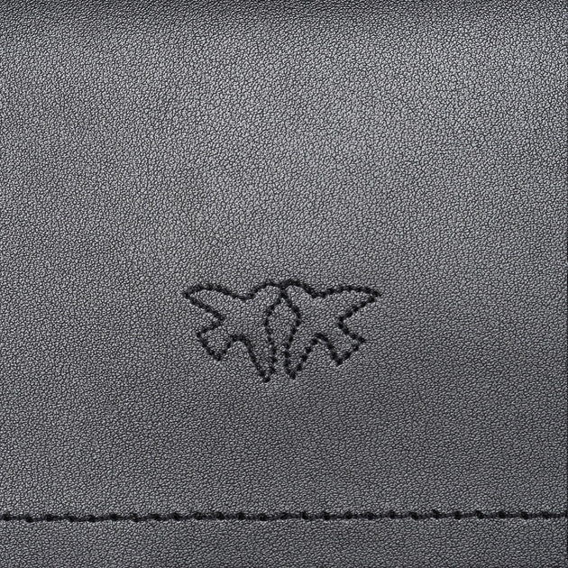 Torebka crossbody damska skórzana Pinko 100074A0F1-Z99Q Czarna - obraz 7