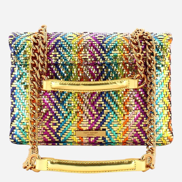 Torebka crossbody damska z łańcuszkiem Kurt Geiger 3585799979 Wielokolorowa - obraz 2