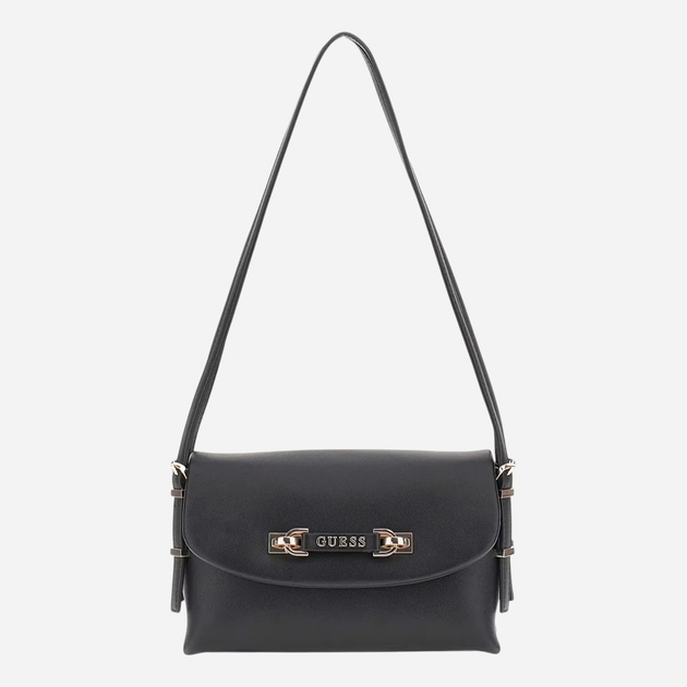 Torebka crossbody damska mini Guess HWBG9644190-BLA Czarna - obraz 1