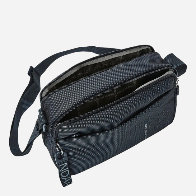 Torebka crossbody damska materiałowa Mandarina Duck P10QMT48-A46 Niebieska - obraz 4