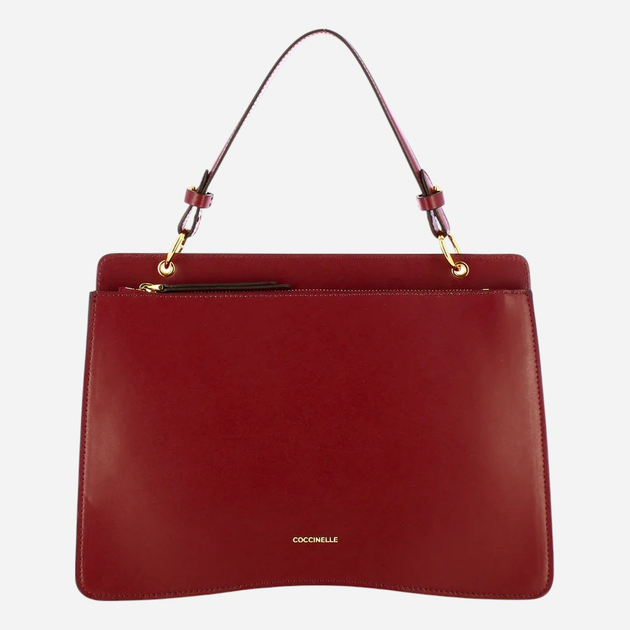 Torebka crossbody damska skórzana Coccinelle E1SSK180501-R52 Czerwona - obraz 2