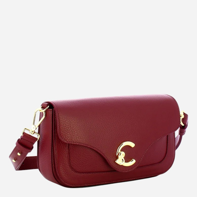 Torebka crossbody damska skórzana Coccinelle E1SSL120301-R52 Czerwona - obraz 3