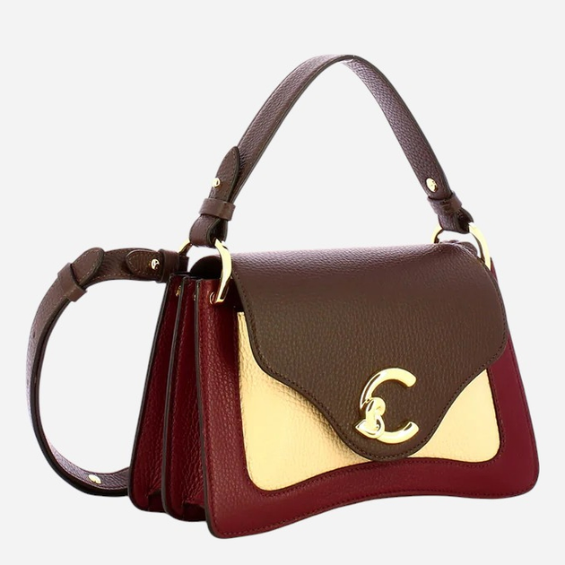 Torebka crossbody damska skórzana Coccinelle E1T1P180201-732 Czerwona - obraz 3