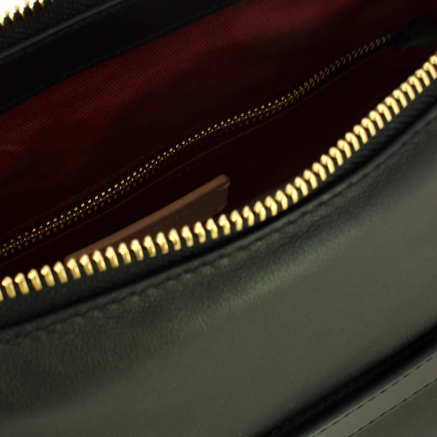 Torebka crossbody damska skórzana Coccinelle E1TBP130201-001 Czarna - obraz 4