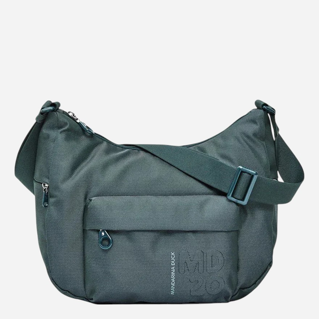 Torba na ramię damska materiałowa Mandarina Duck P10QMT56-A78 Zielona - obraz 1