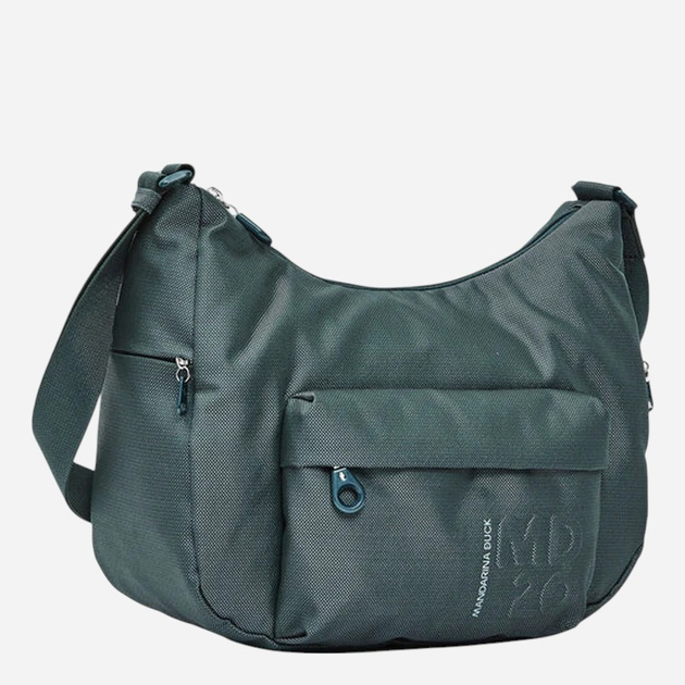 Torba na ramię damska materiałowa Mandarina Duck P10QMT56-A78 Zielona - obraz 3