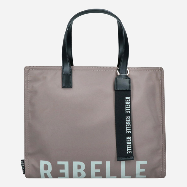 Torba shopper damska materiałowa Rebelle REB0082T0001-0026 Szara - obraz 1