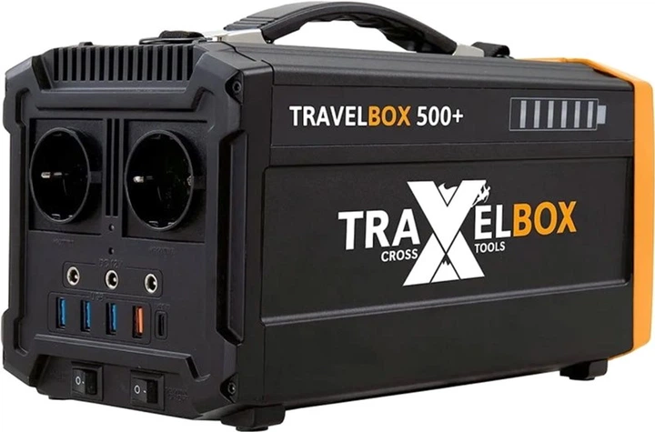 Зарядна станція Cross Tools TravelBox 500+ / 500 Вт / 555 Вт*год