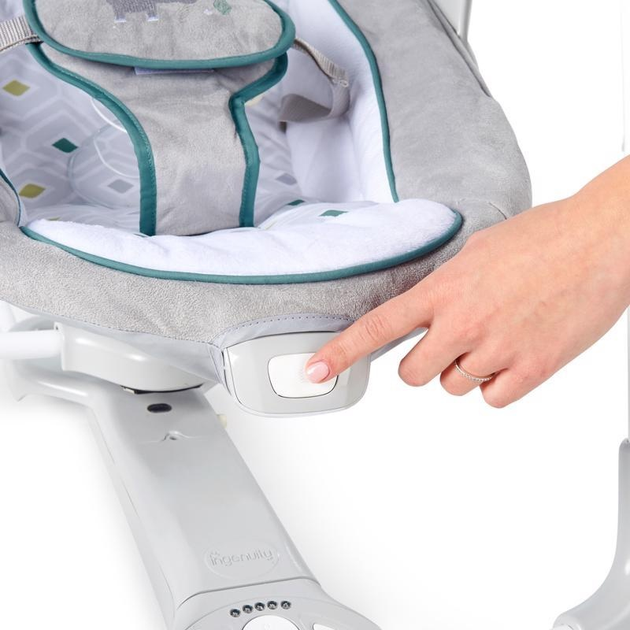 Huśtawka Ingenuity Nash 2 w 1 z wibracją i dźwiękiem 12055-1 (074451120556) - obraz 10