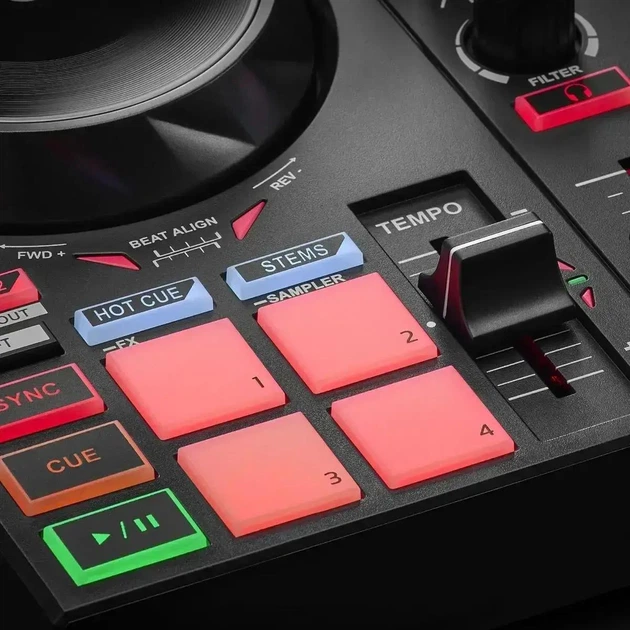 DJ-контроллер Hercules DJControl Inpulse 200 MK2 (2-канальный, Serato DJ Lite/DJUCED, USB) - изображение 2
