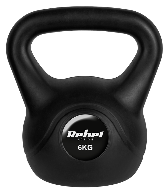 Гиря Rebel Active RBA-2313 бітумна 6 кг (5901890100878) - зображення 1