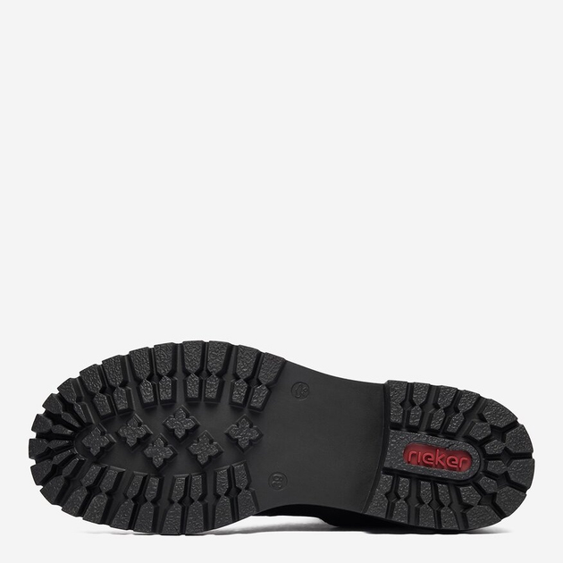 Жіночі зимові черевики високі Rieker 72653-00 37 (4UK) Чорні (4061811528622) - зображення 6