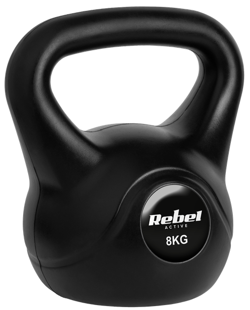 Гиря Rebel Active RBA-2314 бітумна 8 кг (5901890100892) - зображення 2