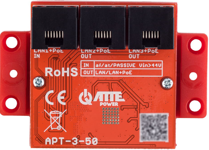 Модуль ATTE Switch APT-3-50 POE\Exetender (APT-3-50) - зображення 2