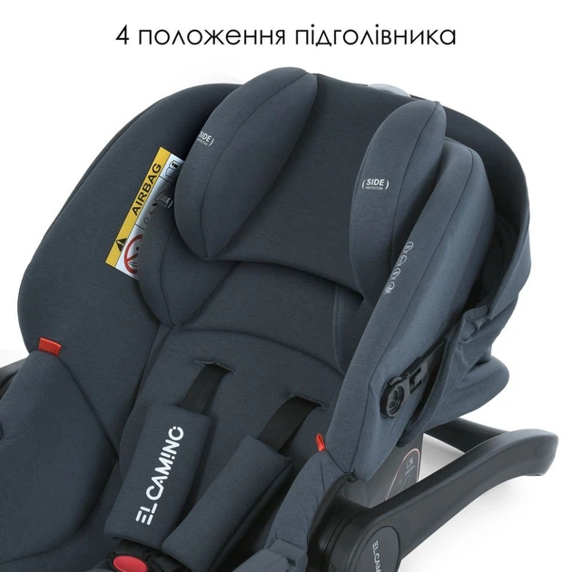 Дитяче Автокрісло I-keep Me 1186 Melange Rock Gray (366147) - зображення 3
